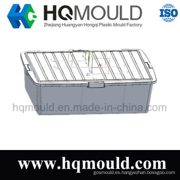 Caja de almacenamiento de plástico de alta calidad / molde de inyección de Containers